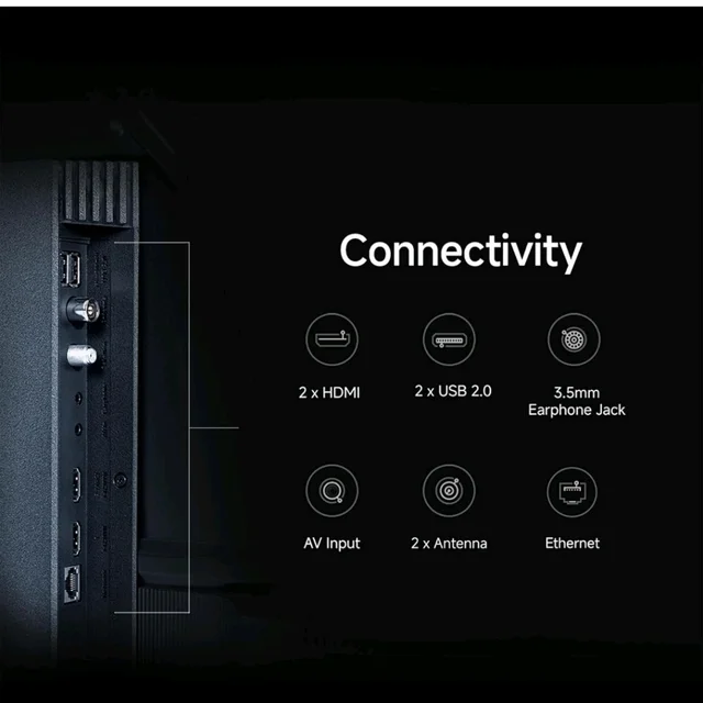 Xiaomi 80 cm (32 inch) Smartchoice F Series HD Ready Smart LED Fire TV L32MB-FIN