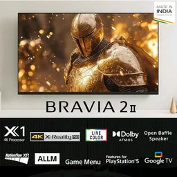 Sony 139 cm (55 inches) Smartchoice BRAVIA 2M2 Series 4K Ultra HD Smart LED Google TV K-55S25BM2