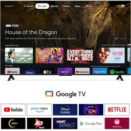 iFFALCON 189 cm (75 Inches) 4K UHD Smart LED Google TV | 144Hz VRR | 3GB RAM | Dolby Vision & Atmos | Game Master | 75U75