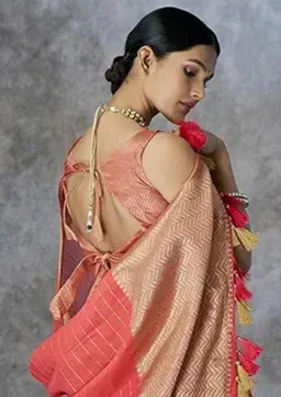 Brand: SWORNOF
4.2 out of 5 stars 260
SWORNOF Women's Cotton silk saree for Patola festival Wedding silk with blouse piece