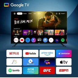 Visit the Visio World Store
4.1
4.1 out of 5 stars
(2,654)
VW Visio World 140 cm (55 inches) Smartchoice Pro Series 4K Ultra HD Smart QLED Google TV VW55GQ2