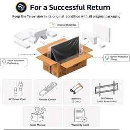 Visit the Visio World Store
4.1
4.1 out of 5 stars
(2,654)
VW Visio World 140 cm (55 inches) Smartchoice Pro Series 4K Ultra HD Smart QLED Google TV VW55GQ2