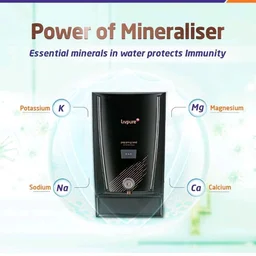 Livpure Pep Pro Grand RO+UV+Mineraliser+Copper, 15 LPH Water Purifier | Suitable for Borewell, Tanker, Municipal Water - 7 L Storage Tank, Black