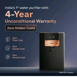 Aquaguard Enrich Ritz Pro RO+UV+Copper+Alkaline Water Purifier
India’s 1st 4-Year Unconditional Warranty|Smart Purifier & TDS Display|Stainless Steel Tank|No AMC Required|Zero Hidden Costs
600+ bought in past month