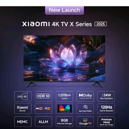 Xiaomi (108 cm) 43 inch Smartchoice X 4K Ultra HD Smart | Dolby Vision | Eye Care Mode | Google TV | L43MB-AIN