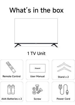 4.2
4.2 out of 5 stars
(2,212)
Xiaomi (108 cm) 43 inch FX Pro 4K QLED Smart | HDR10+ | 30W Box Speakers | Filmmaker Mode | Fire TV | L43MB-FPIN
Amazon's Choice