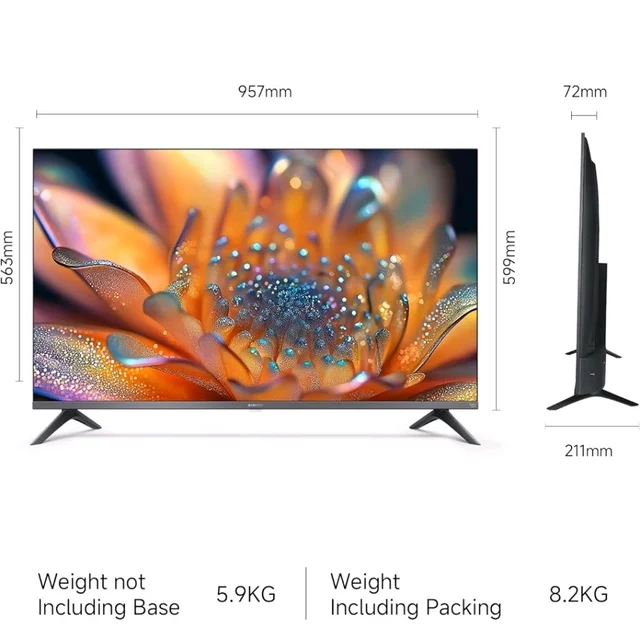 4.2
4.2 out of 5 stars
(2,212)
Xiaomi (108 cm) 43 inch FX Pro 4K QLED Smart | HDR10+ | 30W Box Speakers | Filmmaker Mode | Fire TV | L43MB-FPIN
Amazon's Choice