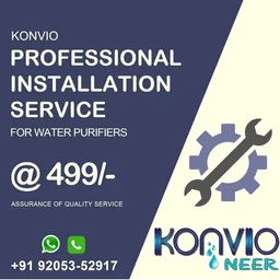 Konvio Neer Elixir RO UV UF TDS Water Purifier with 15L Storage
Advanced RO, UV and UF water purifier with TDS adjuster, 15L storage and wall-mount design for