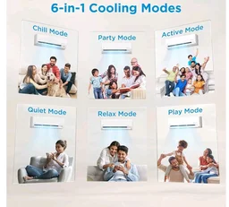 Midea 1.36 Ton 3 Star Inverter Split AC, MAI18SD3R36W0/MAI18SD3R36W1
2026 Model,Copper Condenser,Wi-Fi & 6-in-1,52°C Heavy Duty Cooling,HD+PM 2.5 Filter