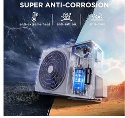 Midea 1.36 Ton 3 Star Inverter Split AC, MAI18SD3R36W0/MAI18SD3R36W1
2026 Model,Copper Condenser,Wi-Fi & 6-in-1,52°C Heavy Duty Cooling,HD+PM 2.5 Filter