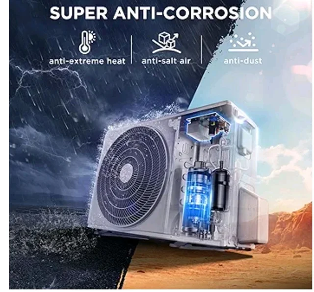 Midea 1.36 Ton 3 Star Inverter Split AC, MAI18SD3R36W0/MAI18SD3R36W1
2026 Model,Copper Condenser,Wi-Fi & 6-in-1,52°C Heavy Duty Cooling,HD+PM 2.5 Filter