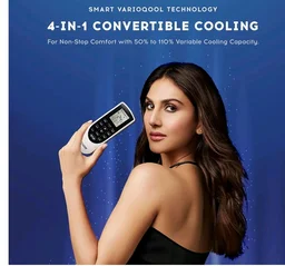 Cruise 2 Ton 5 Star Heavy Duty Inverter Split AC (CWCVBJ-VU5F245)
Fast Cooling at 55 °C, 100% Copper, Convertible 4-in-1, 4-Way Swing, Long Air Throw, XL Blower Design, PM 2.5, Anti-Rust Tech