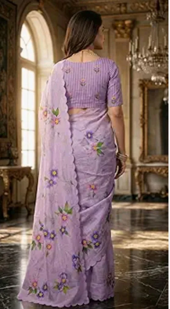 C J Enterprise Women’s Pure Soft Cotton Saree Linen Silk Sarees For Wedding
50+ bought in past month
