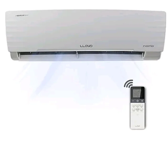 Lloyd 1.5 Ton 3 Star Inverter Split AC, 2026 New Star Rated (6 in 1 Convertible, Cools Up To 54°C, Turbo Cool, Installation Check, Clean Filter Indication, 100% Copper, White (GLS18I3AGGSC)