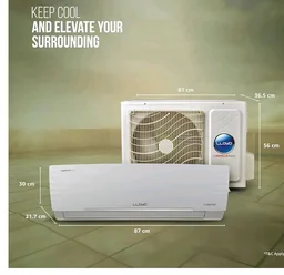 Lloyd 1.5 Ton 3 Star Inverter Split AC, 2026 New Star Rated (6 in 1 Convertible, Cools Up To 54°C, Turbo Cool, Installation Check, Clean Filter Indication, 100% Copper, White (GLS18I3AGGSC)