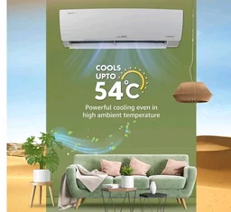 Lloyd 1.5 Ton 3 Star Inverter Split AC, 2026 New Star Rated (6 in 1 Convertible, Cools Up To 54°C, Turbo Cool, Installation Check, Clean Filter Indication, 100% Copper, White (GLS18I3AGGSC)