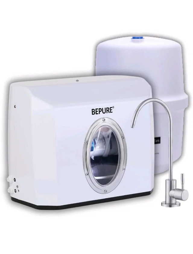 Bepure UTS ISI Mark Under Sink Water Purifier 12L with RO+UV+UF+TDS+Copper Alkaline Water Purification |Under Counter Water Purifier| Works Upto 3000 ppm TDS