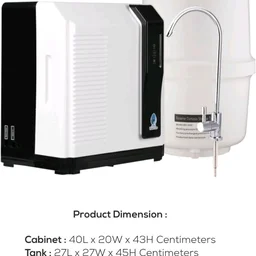 Fonix Compact Under Sink Water Purifier | RO+UV+UF+TDS Adjuster | Zinc + Alkaline + Copper | 8L Pressurized Tank | High-Speed Purification | Inbuilt Pressure Pump
