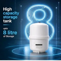 Fonix Compact Under Sink Water Purifier | RO+UV+UF+TDS Adjuster | Zinc + Alkaline + Copper | 8L Pressurized Tank | High-Speed Purification | Inbuilt Pressure Pump
