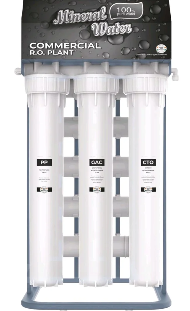 AQUA D PURE 50 LPH Commercial RO + UV Water Purifier with Double Pump Purification and Fully Automatic Function, TDS Adjuster, Dust Protective Cover,
