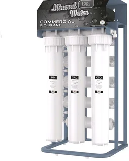 AQUA D PURE 50 LPH Commercial RO + UV Water Purifier with Double Pump Purification and Fully Automatic Function, TDS Adjuster, Dust Protective Cover,