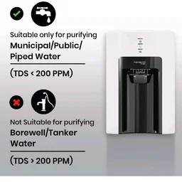 Brand: Aquaguard
4.2
4.2 out of 5 stars
(196)
Aquaguard Sure Champ UV Water Purifier | Suitable for Municipal Water Only (TDS <200 ppm) | Not Suitable for Borewell/Tanker Water (TDS >200 ppm) | Free Service Plan worth ₹2000