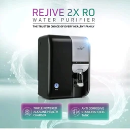 V-Guard Rejive 2X RO+UF Alkaline Water Purifier with Stainless Steel Tank | No Service Cost for 2 Years: True Unconditional Warranty | 8 Stage | Triple Powered Alkaline Health Charger | 5.5 L