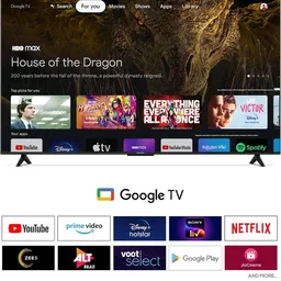 iFFALCON 189 cm (75 Inches) 4K UHD Smart LED Google TV | 144Hz VRR | 3GB RAM | Dolby Vision & Atmos | Game Master | 75U75