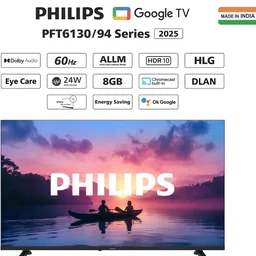 PHILIPS 108 cm (43 inches) 6100 Series Frameless Full HD Smart LED Google TV 43PFT6130/94