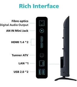 PHILIPS 108 cm (43 inches) 6100 Series Frameless Full HD Smart LED Google TV 43PFT6130/94