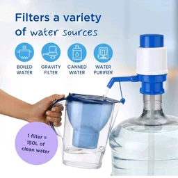 BRITA Marella 3.5L Water Filter Jug Blue | Large-Volume Jug with MAXTRA PRO Cartridge | Digital LTI & Flip-Lid | Reduces Chlorine, Limescale & Impurities | Fresh, Great-Tasting Water