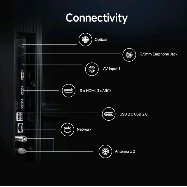 Xiaomi (108 cm) 43 inch FX Pro 4K QLED Smart | HDR10+ | 30W Box Speakers | Filmmaker Mode | Fire TV | L43MB-FPIN