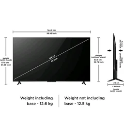 iFFALCON 164 cm (65 Inches) 4K UHD Smart LED Google TV | 120Hz VRR | Dolby Vision & Atmos | Game Master | 65U65