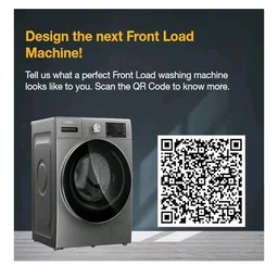 Whirlpool 7 Kg 5 Star Inverter Front Load Washing Machine with In-Built Heater (SUPREME CARE 7012 -E, Midnight Grey, 100+ Tough Stains, Steam Technology, 2025 Model)
50+ bought in past month