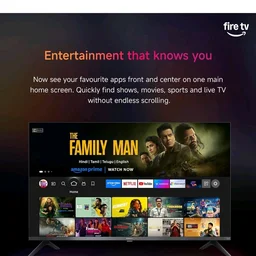 Brand: Xiaomi
3.9
3.9 out of 5 stars
(108)
Xiaomi (108 cm) 43 inch FX 4K QD-Mini LED Smart | Full Array Local Dimming | HDR10+ | Fire TV | L43MC-FSMIN