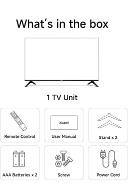 Brand: Xiaomi
4.2
4.2 out of 5 stars
(2,220)
Xiaomi (108 cm) 43 inch FX Pro 4K QLED Smart | HDR10+ | 30W Box Speakers | Filmmaker Mode | Fire TV | L43MB-FPIN
