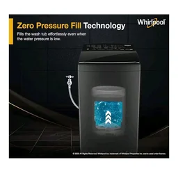 Whirlpool 10 Kg 5 Star MAGIC CLEAN BW PRO Heater Fully Automatic Top Load Washing Machine (MAGIC CLEAN BW PRO H 10 KG Mn GREY 10YMW with In-Built Heater, 2025)