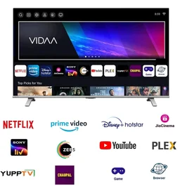 Toshiba 139 cm (55 Inches) 4K Ultra HD Smart QLED TV | Dolby Vision Atmos, HDR10+ | 144 Hz Panel | 24W Powerful Speaker | REGZA Engine ZRi | Voice Control | VIDAA OS | 55Z570RP (Black) (55Z570RP)