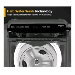 Whirlpool 8 kg Magic Clean 5 Star Fully Automatic Top Load Washing Machine Grey (MAGIC CLEAN ELT 8.0 GREY 10YMW, Hard Water Wash)