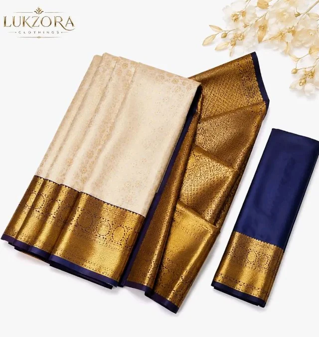 Banarasi Soft Silk Saree for Women with Unstitched Blouse Piece (5.5m Saree + 0.8m Blouse) | Traditional Ethnic Wear | Wedding, Party & Festive Silk Saree