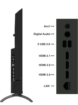 coocaa 108 cm (43 inch) Frameless QLED Ultra Smart Google TV 43Y74 Pro