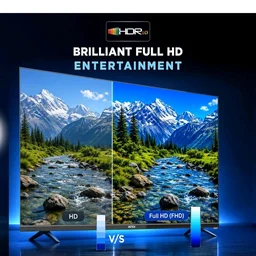 Intex 109 cm (43 Inches) Frameless Full HD Smart Google TV | Android 14 | HDR10 | 24W Dolby Audio | Google Assistant | Chromecast Built-in | LED-GFV4307