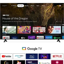 iFFALCON 189 cm (75 Inches) 4K UHD Smart LED Google TV | 144Hz VRR | 3GB RAM | Dolby Vision & Atmos | Game Master | 75U75