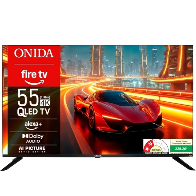 Visit the Onida Store
4.2
4.2 out of 5 stars
(3,217)
Onida 139 cm (55 inches) QLED Ultra HD 4K Smart Fire TV Q55UDI