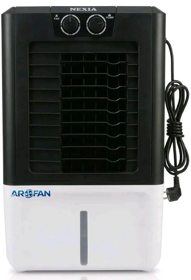 25L Frosty Air Cooler for Room Cooling | Anti Bacterial Honey Comb Pads | Collapsible Louvers | Compatible Wheels for Easy Moving | 9 Feet Air Throw Distanc