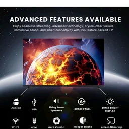 Uniboom 80 CM (32 Inches) HD Smart QLED Android TV 2026 UB32S-E-QCLB
