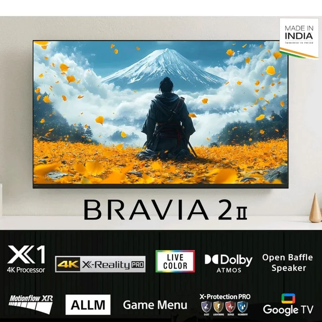 Sony 108 cm (43 inches) Smartchoice BRAVIA 2M2 Series 4K Ultra HD Smart LED Google TV K-43S22BM2