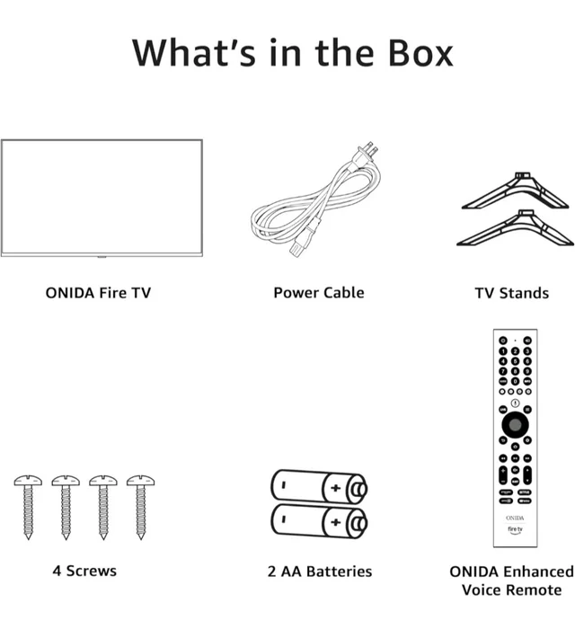 Visit the Onida Store
4.2
4.2 out of 5 stars
(3,217)
Onida 108 cm (43 inch) QLED Ultra HD 4K Smart Fire TV Q43UFD