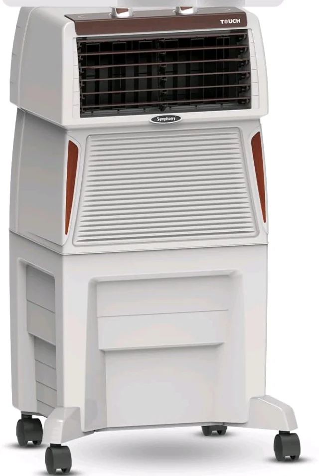 Symphony Touch 50 Room Air Cooler | Honeycomb Cooling Pad | 5 Star Rated | Powerful Blower | Closable Louvers | CFD Technology for Uniform Cooling | 3-Year Warranty