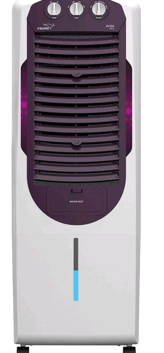 V-Guard Arido T25 H Tower Air Cooler For Room| 25 Litre
9.14 m Air Throw | 2 Year Warranty on Motor & Pump|Concealed Pump Design |Air Delievery-1406 cmh |1 Year Warranty On Cooler